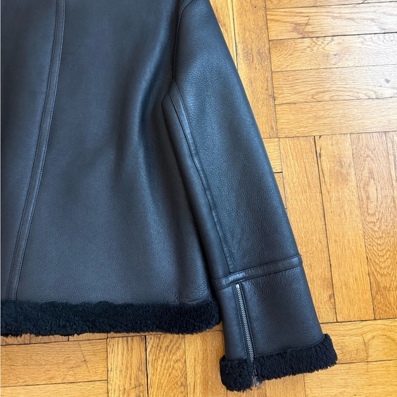 Theory 
Moto Jacket in Shearling - Picture 14 of 16